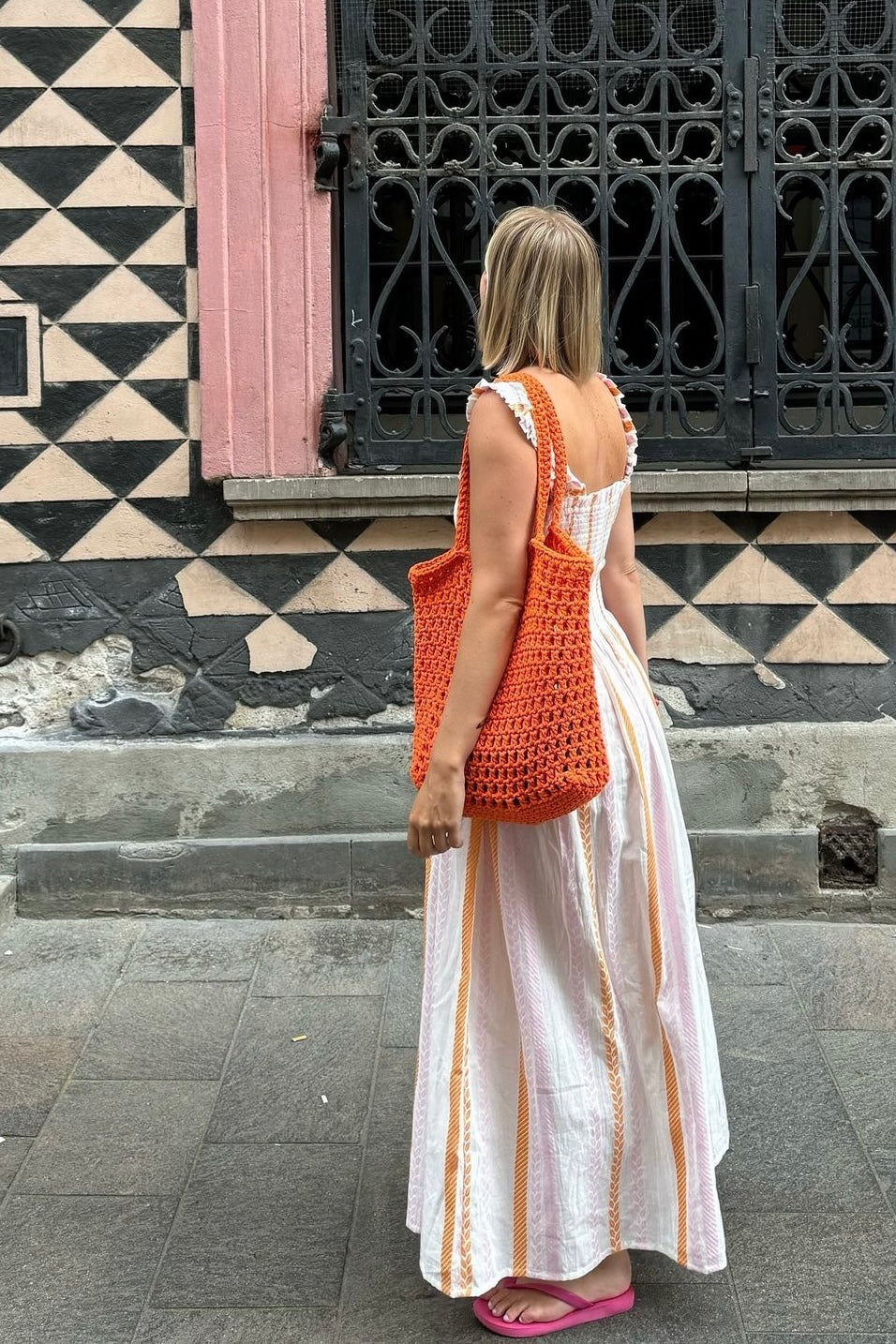 Tote - Orange – KAR YEE LEE