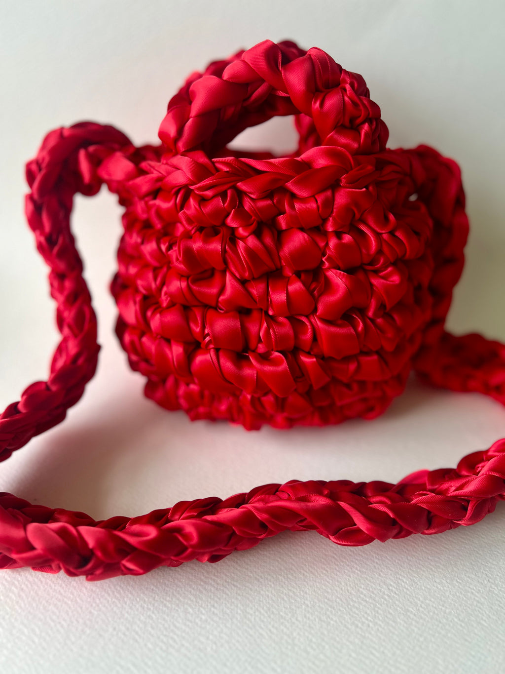 Satin Mini - Crimson