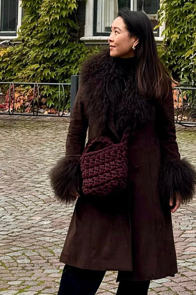 Extra Chunky Mini - Burgundy